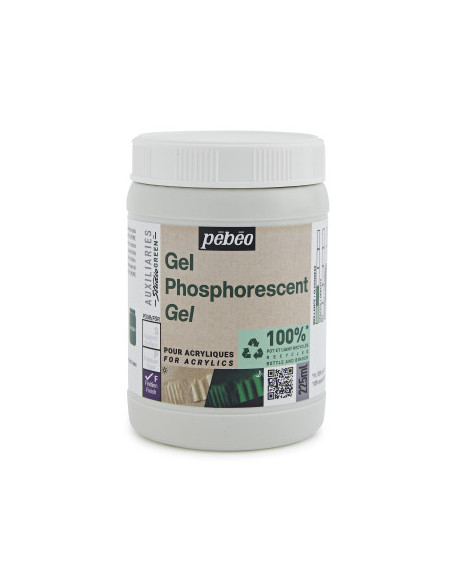 Gel fosforescente 225 ml- Pébeo- Lloc d'Art