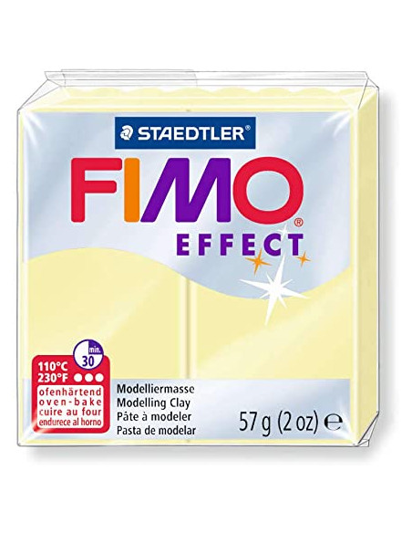 Pasta polimérica Fimo effect color vainilla 57 gr- Fimo