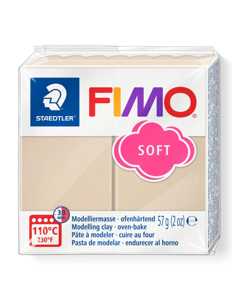 Pasta polimérica Fimo color sáhara 57 gr- Fimo
