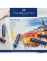 Estuche 24 barras pastel al óleo- Faber Castell
