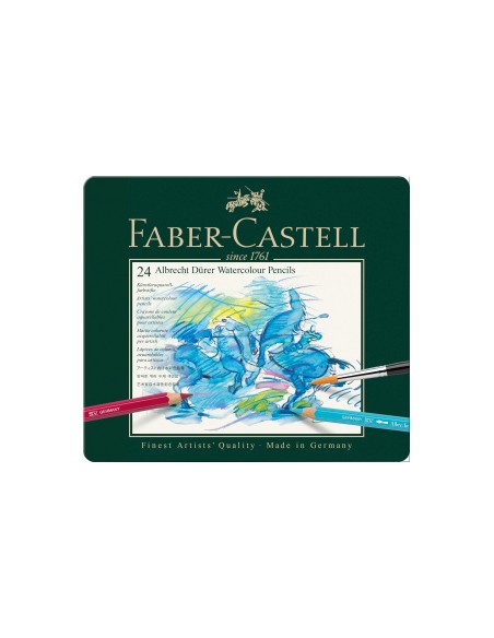 Caja 24 lápices acuarelables Albrecht Durer- Faber Castell