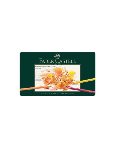Caja 60 lápices color Polychromos - Faber Castell