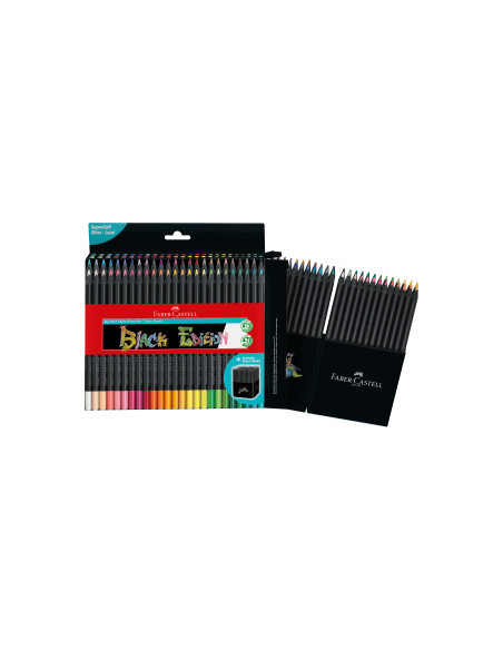 Lápices de color 50 colores Black Edition- Faber Castell