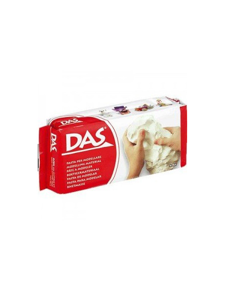 Pasta modelar Das secado al aire color blanco 500 gr- Das- Lloc d'Art